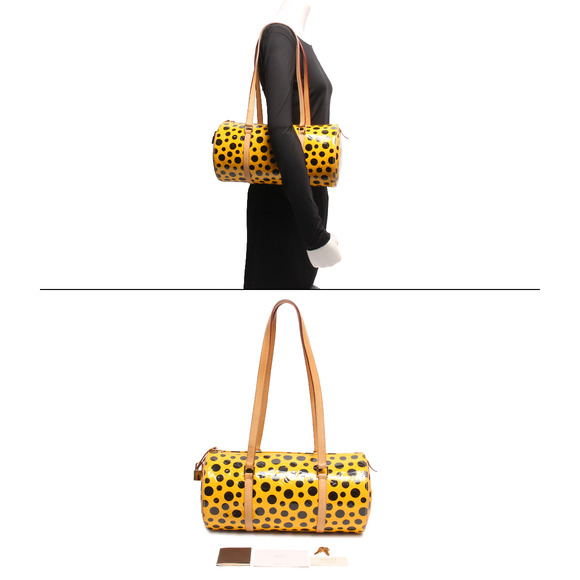 Louis Vuitton Shoulder Kusama Papillon Yellow - Picture 8 of 8